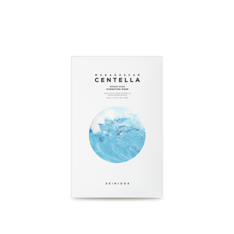 Hyalu-Cica Hydrating Mask – Set con 5 Mascarillas Hidratante con Centella y Ácido Hialurónico