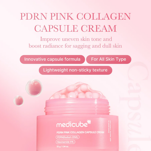 PDRN Pink Collagen Capsule Cream 55g – Medicube