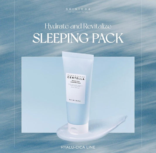 Hyalu-Cica Sleeping Pack – Mascarilla Nocturna Hidratante y Antioxidante 30ml