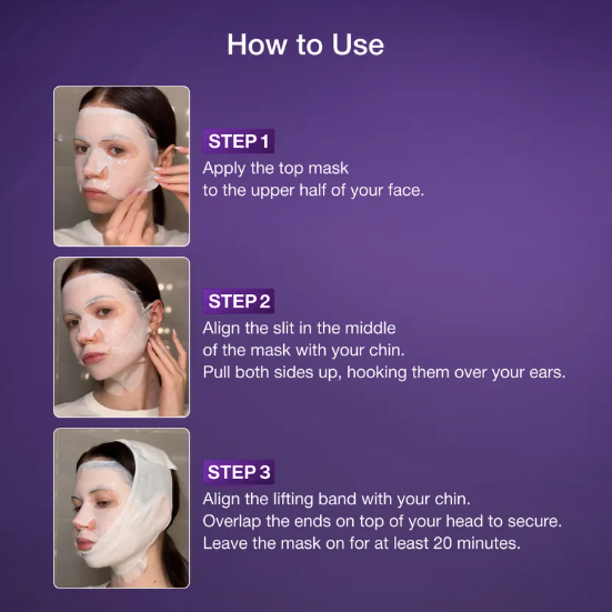 Numbuzin No.9 NAD+ Lifting Mask | Mascarilla efecto lifting 3 pasos